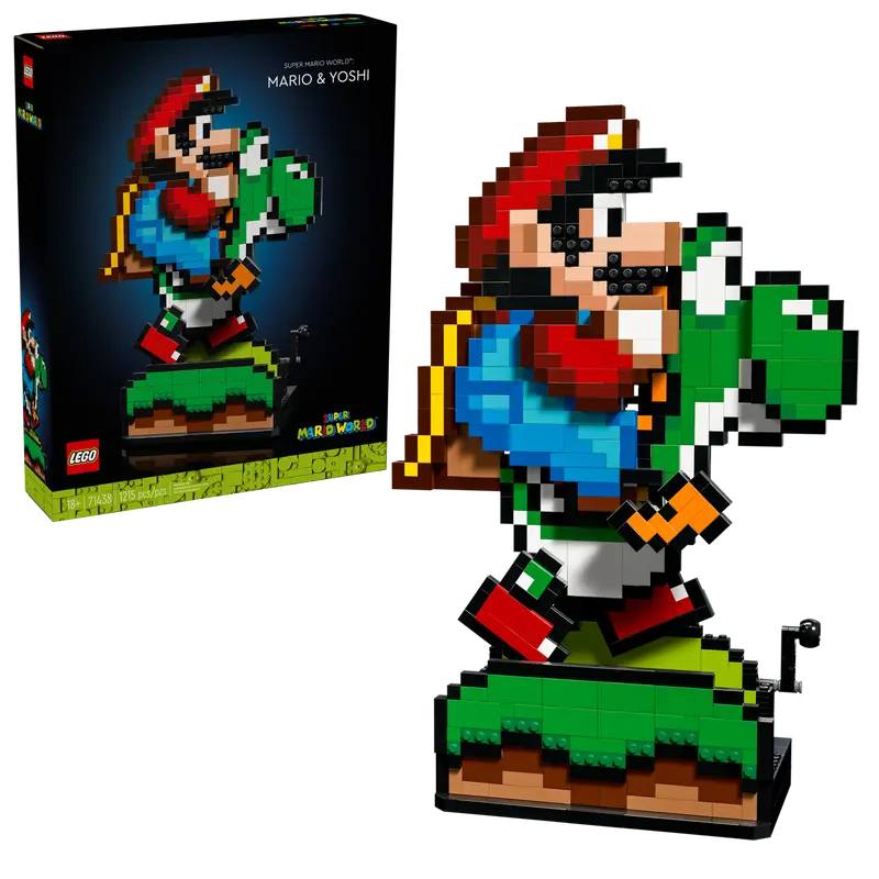 Lego Super Mario 71438 - Super Mario World: Mario y Yoshi - Imagen 2