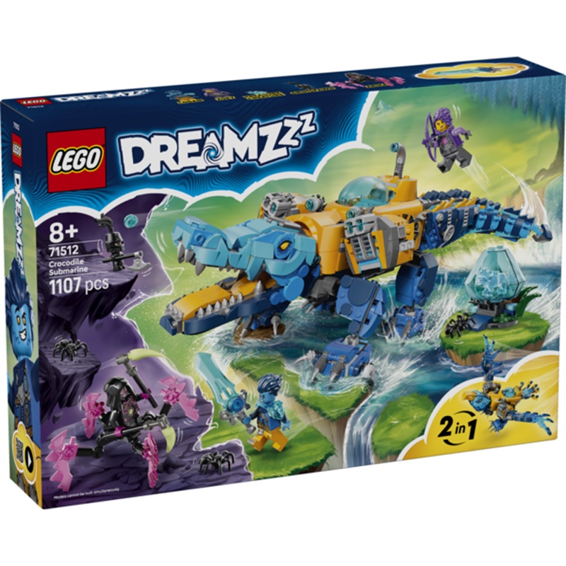 Lego DREAMZzz 71512 - Submarino Crocodilo