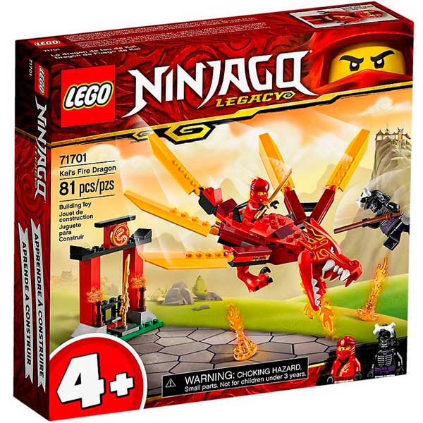 Lego Ninjago 71701 Dragão De Fogo Kai - Imagem 1