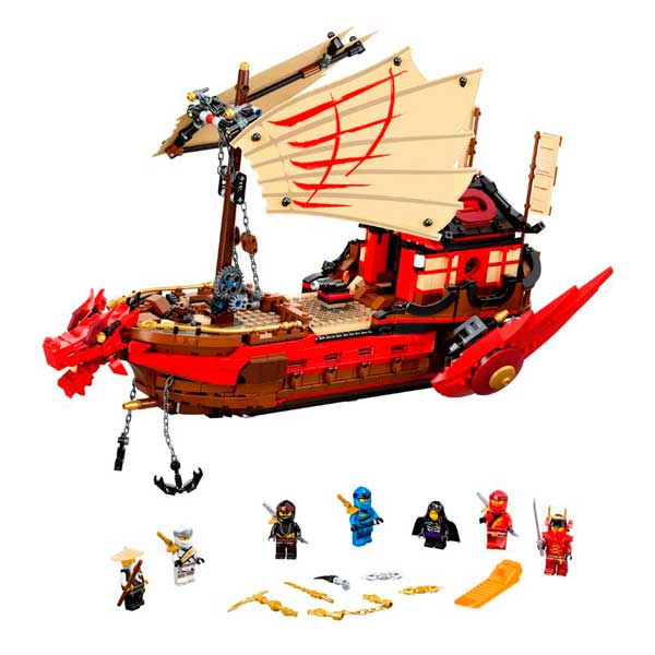 Lego Ninjago 71705 Navio Pirata do Destino - Imagem 1