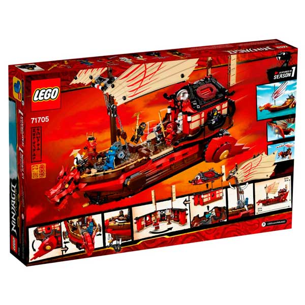 Lego Ninjago 71705 Navio Pirata do Destino - Imagem 2