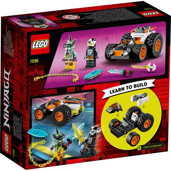 Lego Ninjago 71706 O Carro de Corrida do Cole - Imagem 1