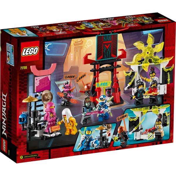 Lego Ninjago 71708 Mercado dos Jogadores - Imagem 1