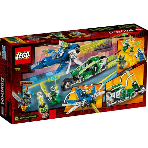 Lego Ninjago 71709 Vehículos Supremos de Jay y Lloyd - Imagen 1