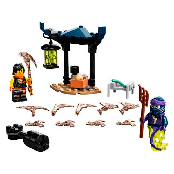 Lego Ninjago 71733 Set Batalla Legendaria: Cole vs. Guerrero Fantasma - Imatge 2