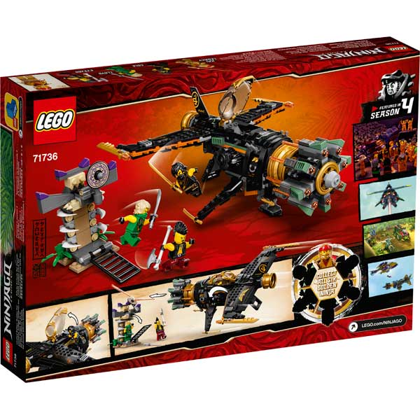 Lego Ninjago 71736 Destructor de Roca - Imagen 1
