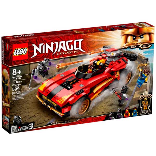 Lego Ninjago 71737 Esportiu Ninja X-1 - Imatge 1