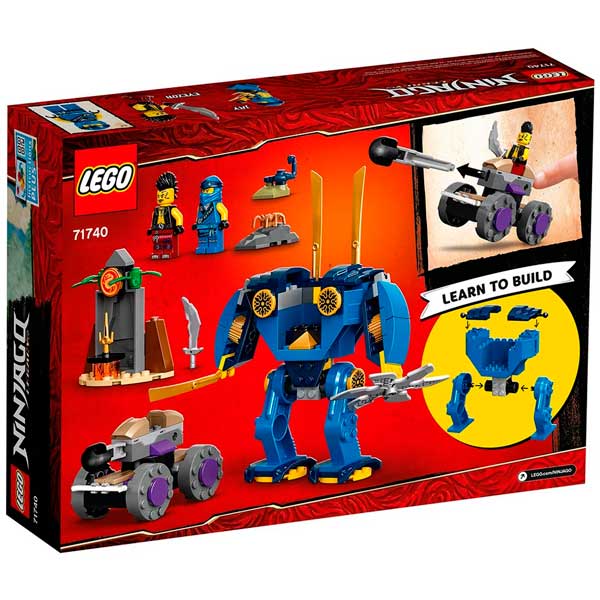 Lego Ninjago 71740 Robot Eléctrico de Jay - Imatge 1