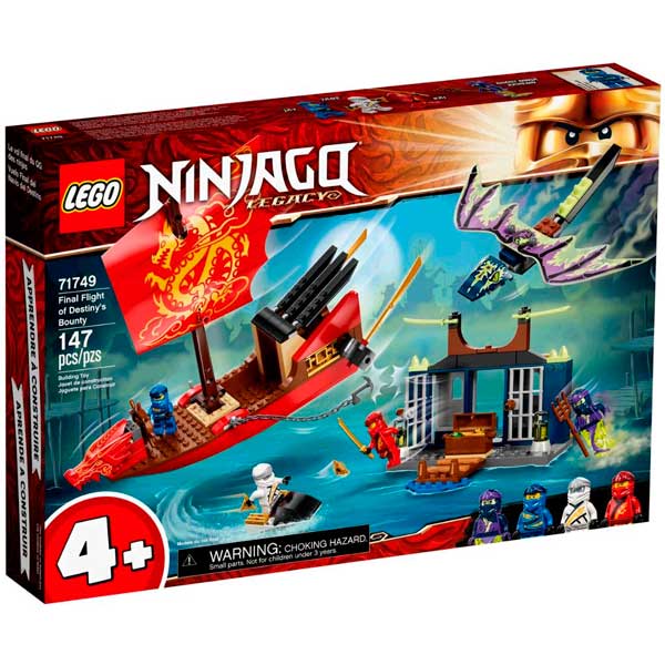 Lego Ninjago 71749 Vuelo Final del Barco de Asalto Ninja - Imagen 1