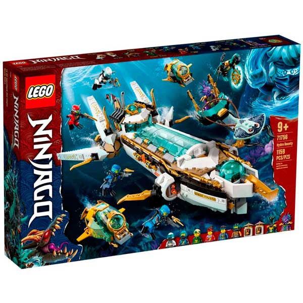 Lego Ninjago 71756 Assalto barco Hidro - Imagem 1