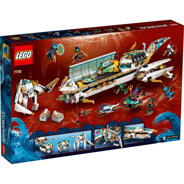 Lego Ninjago 71756 Barco de Asalto Hidro - Imatge 1