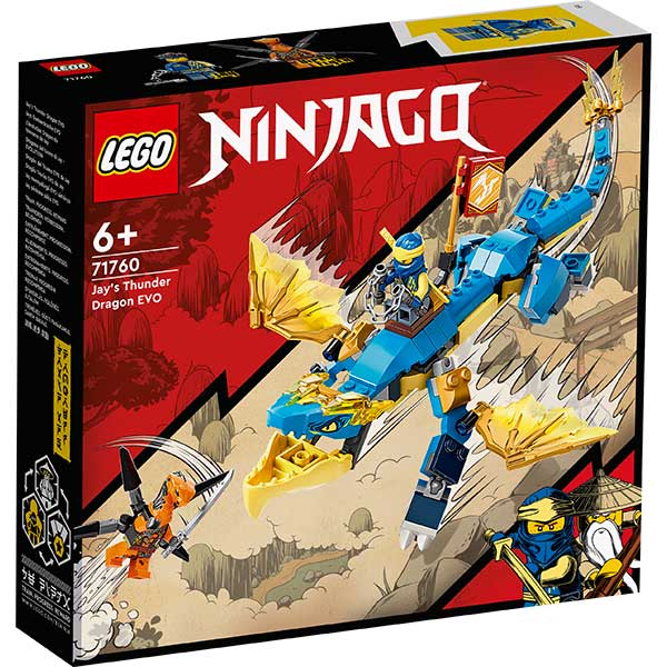 Lego Ninjago 71760: Dragão Trovão EVO do Jay - Imagem 1