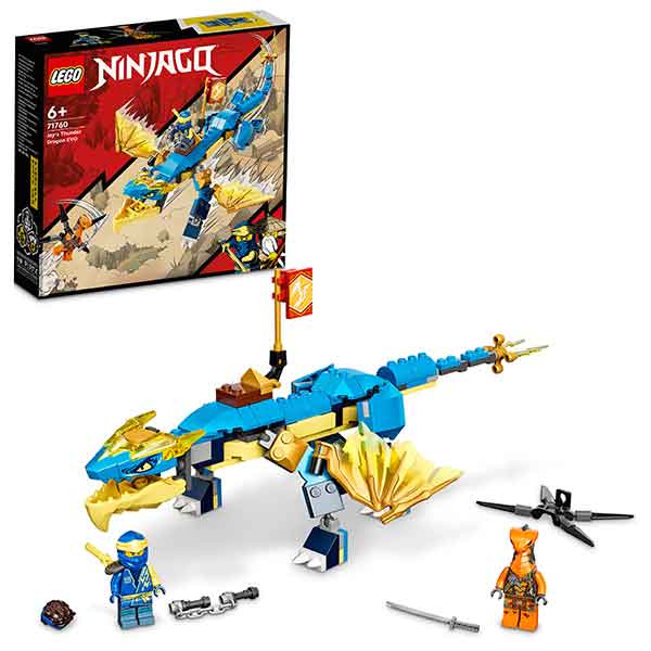 Lego Ninjago 71760: Dragão Trovão EVO do Jay - Imagem 1