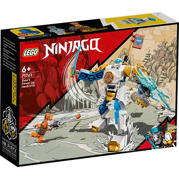Lego Ninjago 71761: Mech Power Up EVO do Zane - Imagem 1