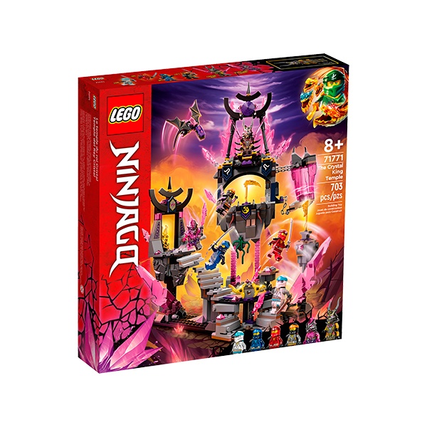 Lego Ninjago 71771 Templo del Rey Cristal - Imagen 1