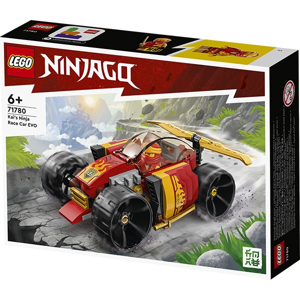 Lego 71780 Ninjago Coche de Carreras Ninja EVO de Kai - Imagen 1