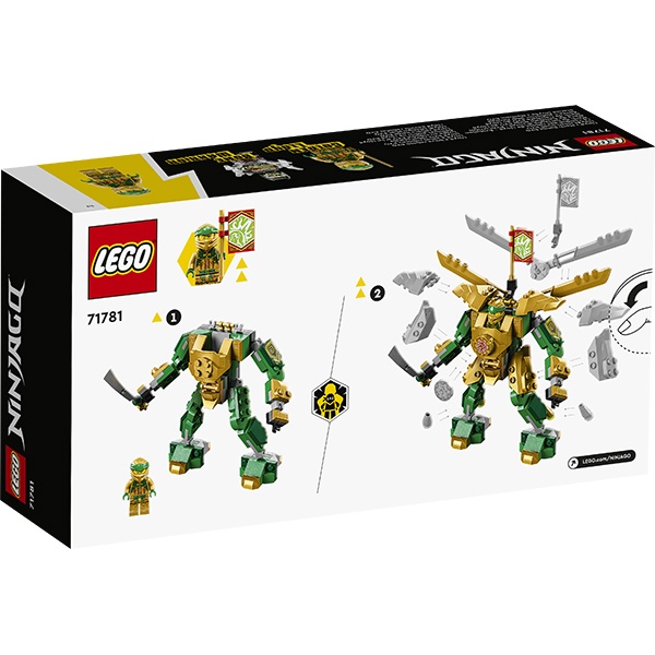 Lego 71781 Ninjago Meca de Combate Ninja EVO de Lloyd - Imatge 1