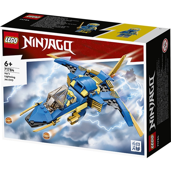 Lego 71784 Ninjago Jato Relâmpago EVO do Jay - Imagem 1