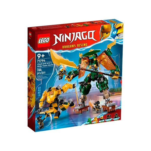 Lego 71794 Ninjago Mecas del Equipo Ninja de Lloyd y Arin - Imagen 1
