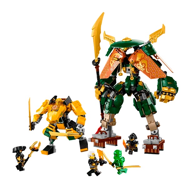 Lego 71794 Ninjago Mecas del Equipo Ninja de Lloyd y Arin - Imagen 1
