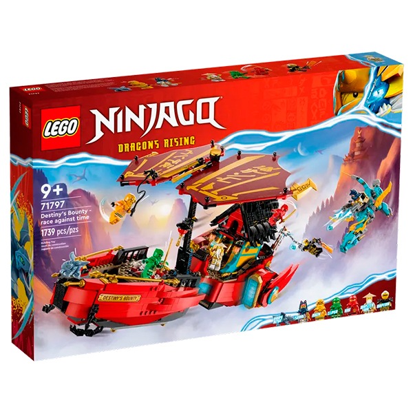Lego 71797 Ninjago Barco Pirata do Destino – corrida contra o tempo - Imagem 1