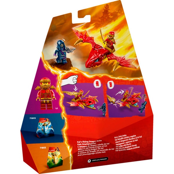 71801 Lego Ninjago - Ataque Rising Dragon de Kai - Imatge 1