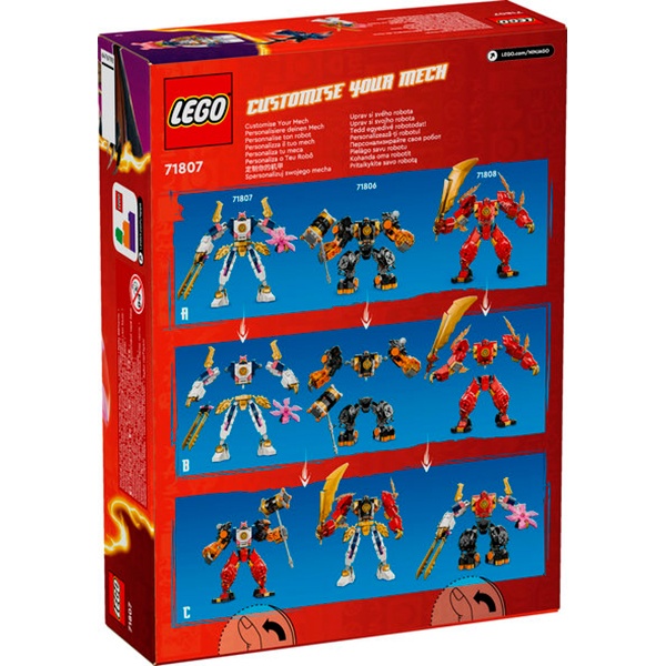71807 Lego Ninjago - Mecha Techno Elemental de Sora - Imagem 1