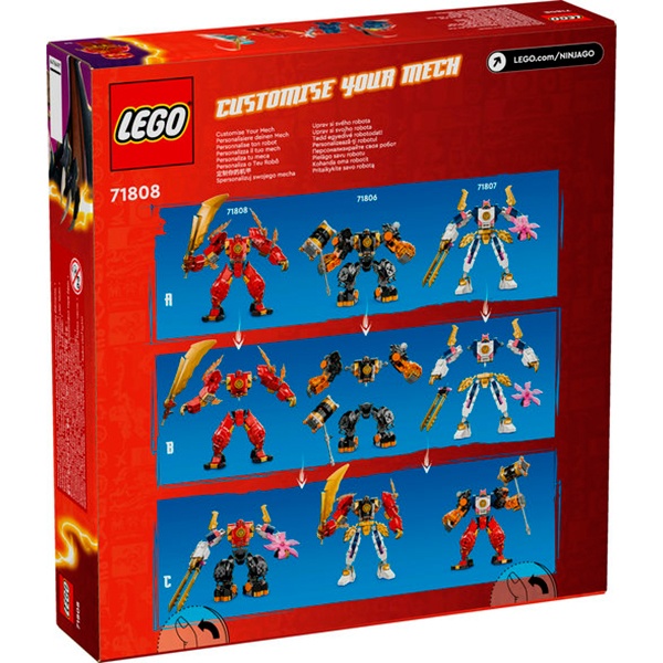 71808 Lego Ninjago - Mecha de Fogo Elemental de Kai - Imagem 1