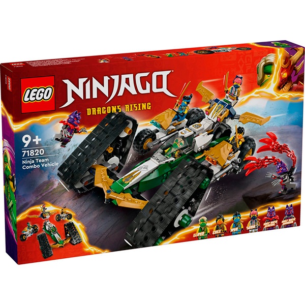 Lego Ninjago 71820 - Vehículo Combinado del Equipo Ninja - Imagen 1