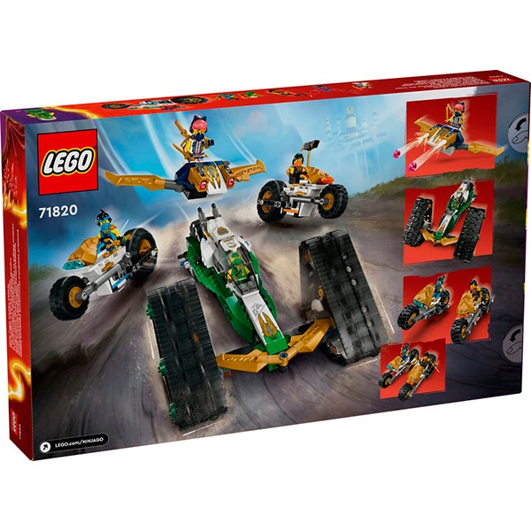 Lego Ninjago 71820 - Vehículo Combinado del Equipo Ninja - Imatge 1