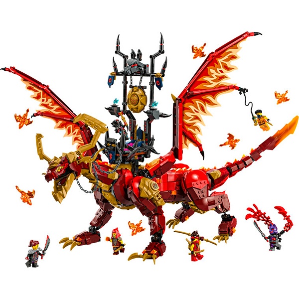 Lego Ninjago 71822 - Dragón Fuente del Movimiento - Imatge 2