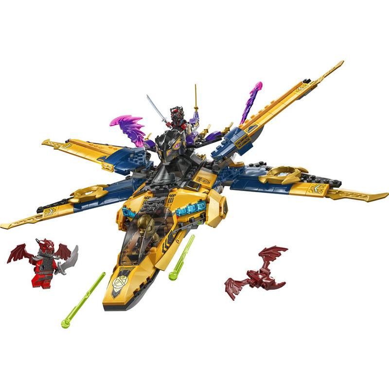Lego Ninjago 71833 - Super Jet de la Tormenta de Ras y Arin - Imagen 2