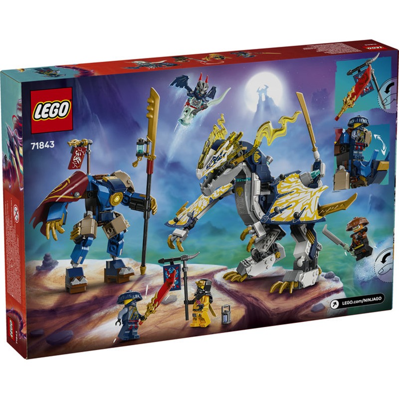 Lego Ninjago 71843 - Meca de Rogue e Dragão - Imagem 1