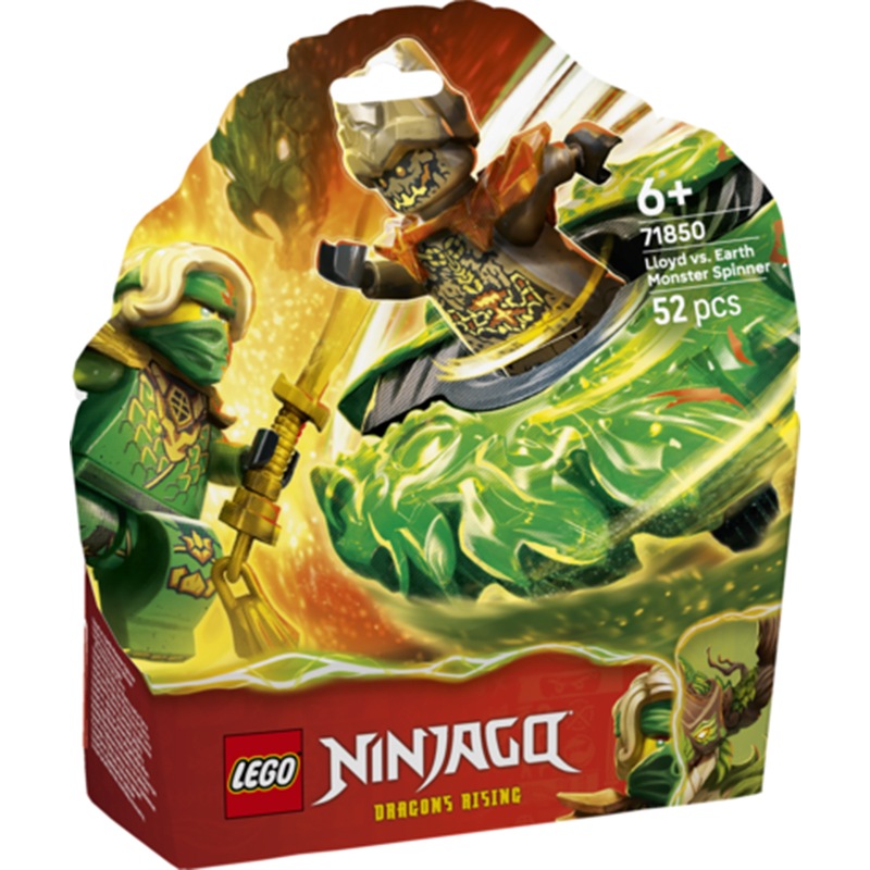 Lego Ninjago 71850 - Lloyd vs. Spinner do Monstro de Terra
