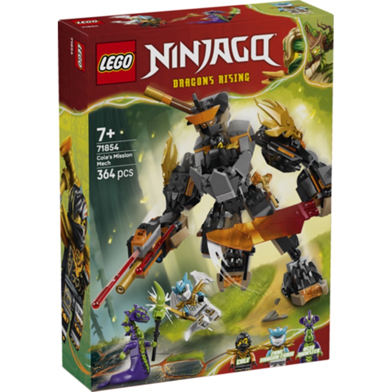 Lego Ninjago 71854 - Meca de Missão de Cole e Zane