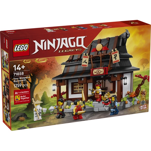 Lego Ninjago 71858 - Ferraria Quatro Armas: 15º Aniversário