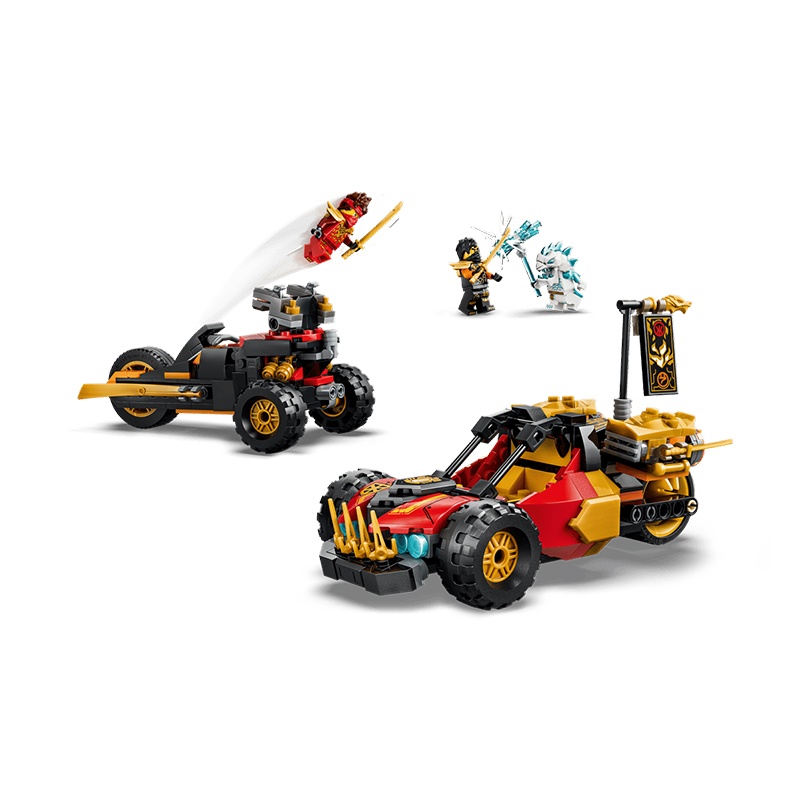 Lego Ninjago 71864 - Vehículos Combinables de Kai y Cole - Imagen 4