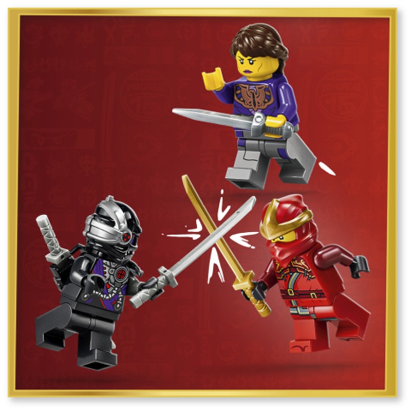 Lego Ninjago 71867 - Coche Deportivo Ninja X-1: 15 Aniversario - Imagen 4