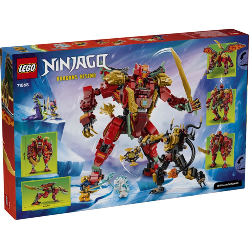Lego Ninjago 71868 - Meca Dragón Transformable de Wyldfyre - Imagen 1