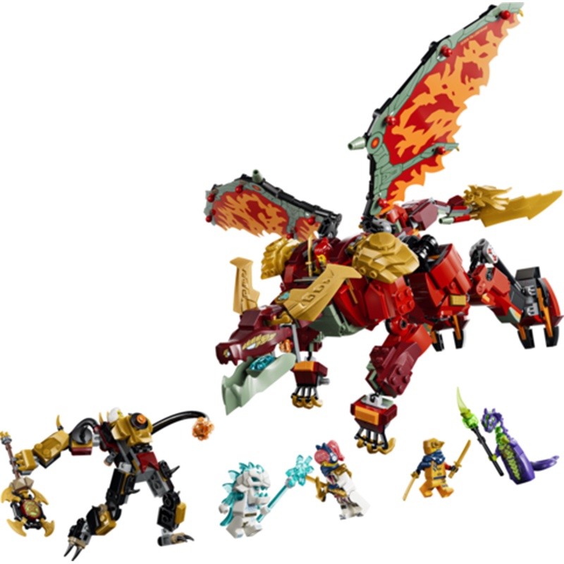 Lego Ninjago 71868 - Meca Dragón Transformable de Wyldfyre - Imagen 2