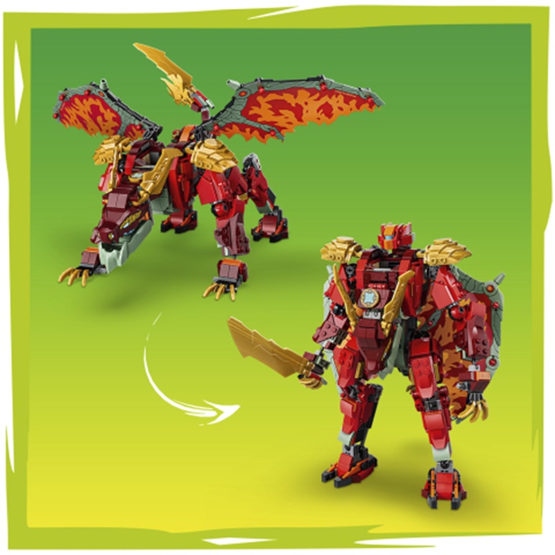 Lego Ninjago 71868 - Meca Dragón Transformable de Wyldfyre - Imagen 5