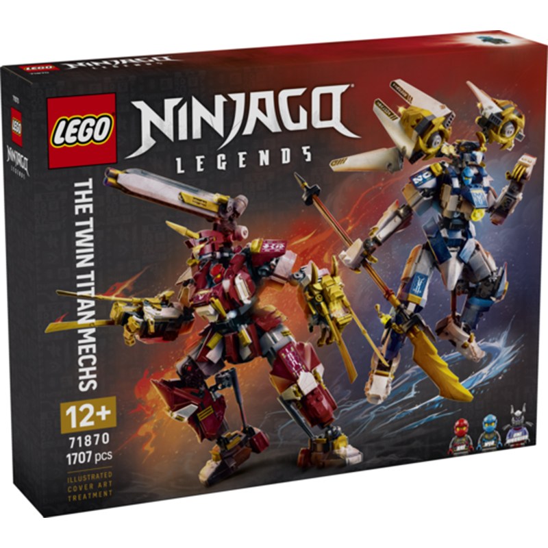Lego Ninjago 71870 - Titanes Robot Gemelos
