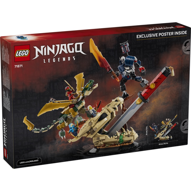 Lego Ninjago 71871 - Batalla en la Espada del Dragón - Imagen 1