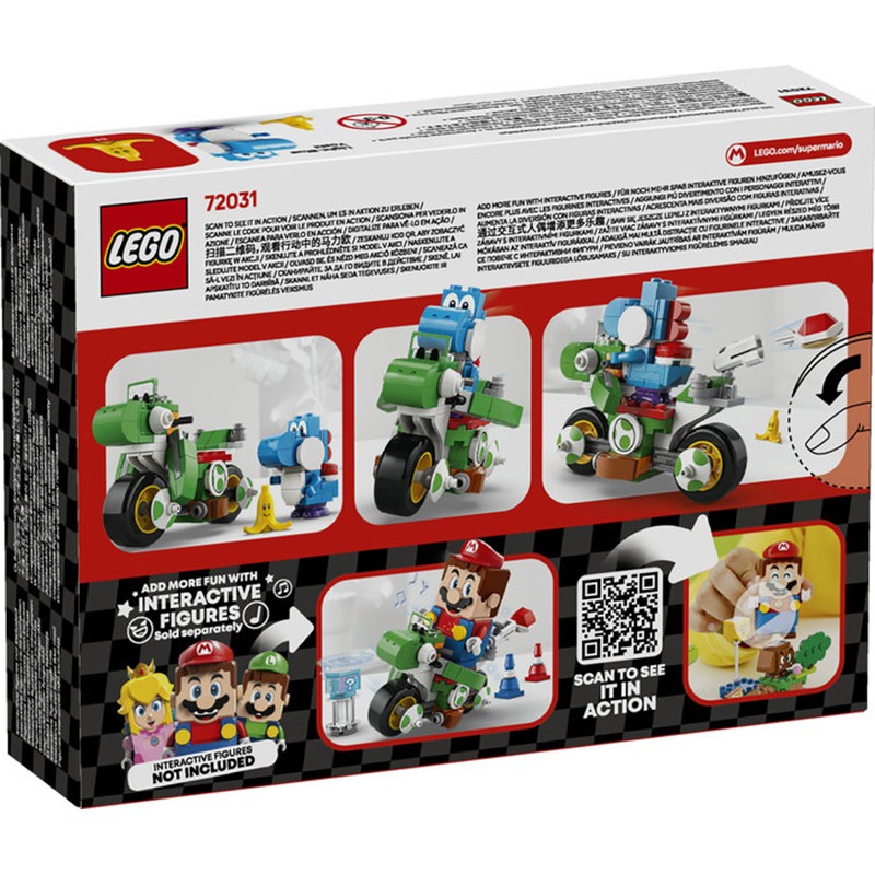 Lego Super Mario Bros 72031 - Mario Kart: Moto Yoshi - Imagen 1