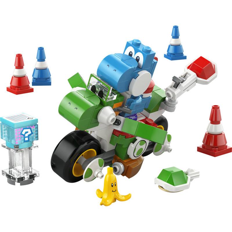 Lego Super Mario Bros 72031 - Mario Kart: Moto Yoshi - Imagen 2