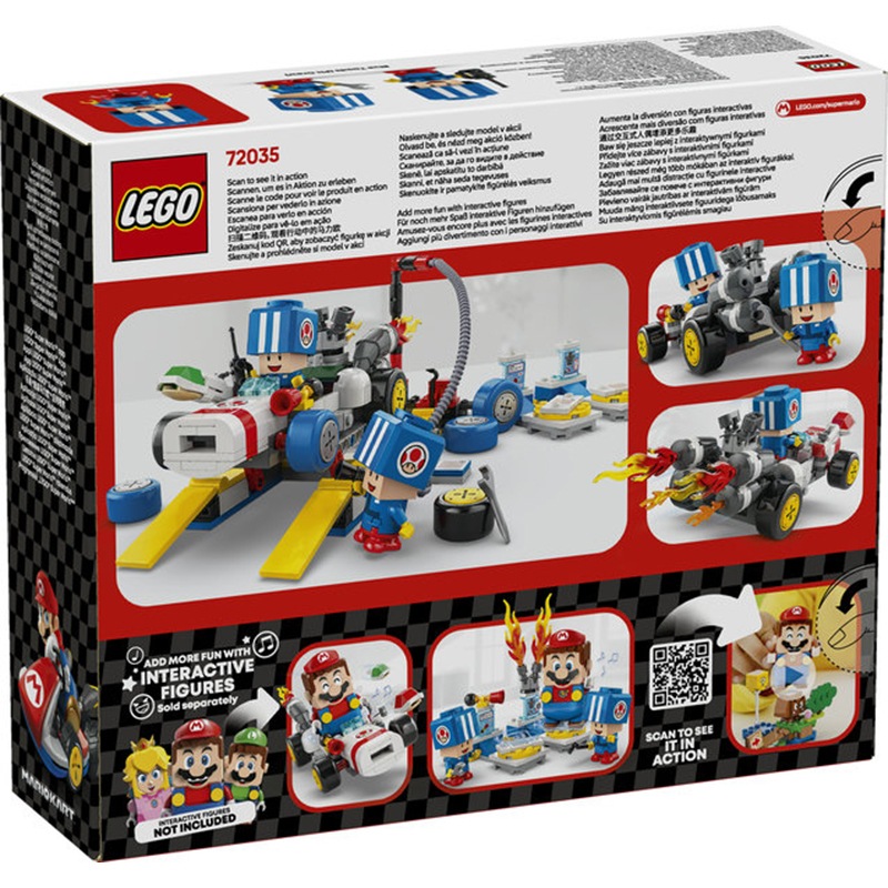 Lego Super Mario Bros 72035 - Mario Kart: Garaje de Toad - Imagen 1