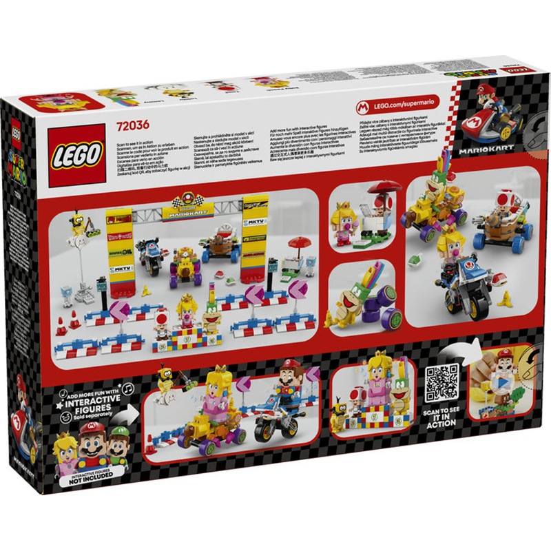 Lego Super Mario Bros 72036 - Mario Kart: Set Bebé Peach y Grand Prix - Imagen 1