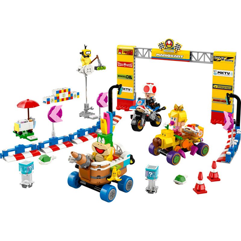 Lego Super Mario Bros 72036 - Mario Kart: Set Bebé Peach y Grand Prix - Imagen 2