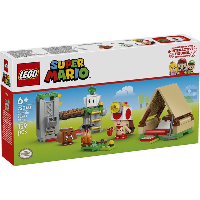 Lego Super Mario 72040 - Acampada con el Capitán Toad