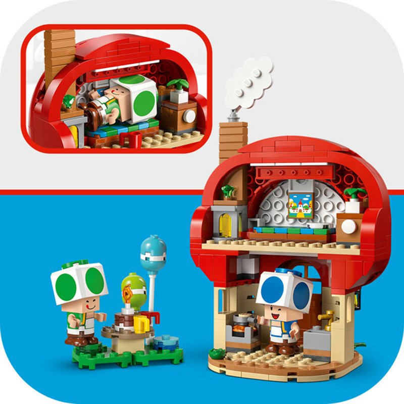 Lego Super Mario 72041 - Fiesta en la casa de Toad - Imagen 3